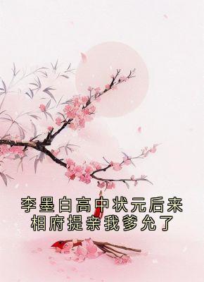 李墨白高中状元后来相府提亲我爹允了大结局阅读 锦屏李墨白赵思则小说在线章节