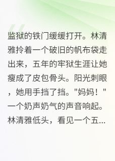 快手热文出狱后发现儿子叫别人妈林清雅苏景深林清月小说推荐
