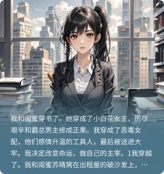 精选好书我和闺蜜穿书无删减版全文在线