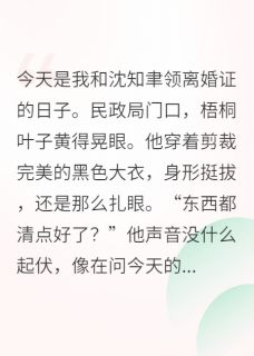 前夫的白月光是我免费章节前夫的白月光是我点我搜索全章节小说