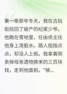 抖音热推小说我养的小白脸成功了全文在线阅读