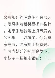 夫君战死，我改嫁了小说的书名是什么