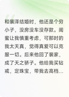 裴先生,再也不见小说最后结局,裴泽苏软百度贴吧小说全文免费