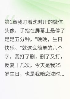 好文热推小说你是我十年的秘密主角沈时川白初雪全文在线阅读
