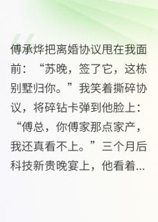秦岚傅承烨是哪部小说的主角 离婚后前夫成了我榜一大哥全文无弹窗