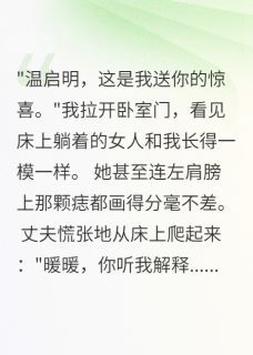 温启明暖暖白露主角的小说完结版替身出轨：丈夫的完美复制品全集