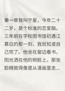 男神跪求复合，可我已经不稀罕了江慕白宁星全章节目录免费阅读