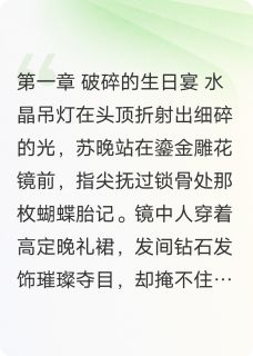 真假千金大小姐之谎小说(完结)-苏晚顾沉舟无删减阅读