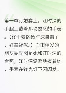 私藏读物死去男友的心脏在他胸口江时深白雨桐韩景辞完结版免费阅读