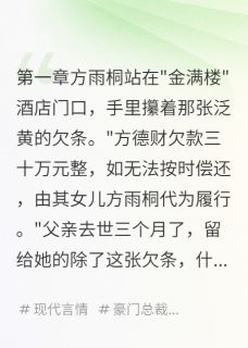 主角是程墨轩方雨桐的小说-厨房里的灰姑娘完整章节阅读-暗夜阅读网