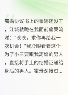 【前夫出轨，我转身嫁给了他上司】小说在线阅读-前夫出轨，我转身嫁给了他上司免费版目录阅读全文