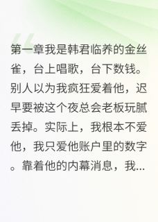 火爆我靠内幕消息赚了三千万小说，主角是韩君临苏晴雯在线阅读全文无删减
