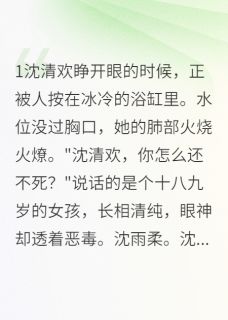 假千金的华丽逆袭人生小说最后结局，沈清欢顾寒川百度贴吧小说全文免费-暗夜阅读网