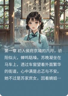 好书推荐深宅惊澜苏晚凝萧景琰全文在线阅读