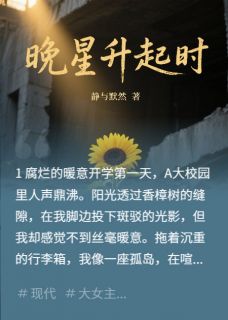 主角是顾北辰林梦瑶苏晚星的小说叫什么晚星升起时免费全文阅读