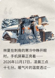 暴雪重生，我囤货收拾渣男by忻烨梦忱(林夏陈峰)未删节免费阅读