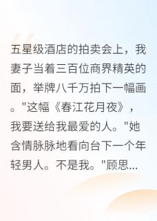 抖音小说老婆出轨画家我收回十二亿投资，主角顾思雨宋轩江北辰最后结局小说全文免费