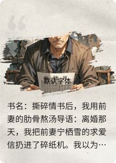 撕碎情书后，我用前妻的肋骨熬汤章节全目录 宁栖雪季元楚临全文免费阅读-暗夜阅读网