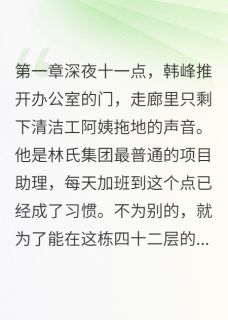 韩峰林若雪小说大结局在哪看-妻子和情夫的对话，被我录了下来完整版免费阅读