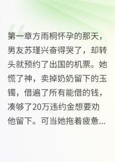 当了三年免费保姆后我跑了方雨桐苏瑾林朗-小说未删减阅读-暗夜阅读网