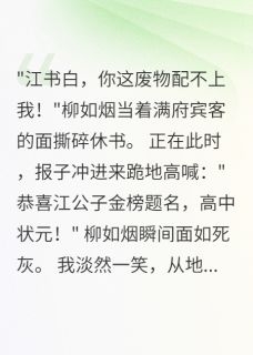 柳絮晚风的小说被休当日我登科及第全文阅读