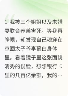 无广告小说我被杀后，重生京圈太子爷-柳如烟许雪瑶许雨薇在线阅读-暗夜阅读网