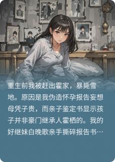 豪门笑我假孕讹钱?我锤爆鉴定科霍栖白晚歌-小说未删减阅读