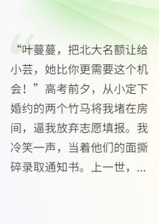 精选好书重生后，双竹马逼我放弃北大名额无删减版全文在线