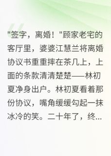 婆家偏心二十年，我带着五亿嫁妆(林初夏顾云深顾志远)最新章节