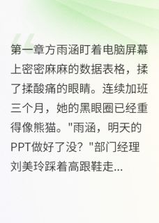主人公方雨涵刘美玲小说一个PPT让男同事破防在线全文阅读-暗夜阅读网