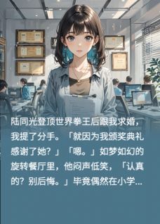 主角是陆同光南松薛柔的小说叫什么你与夏风皆过客免费全文阅读-暗夜阅读网