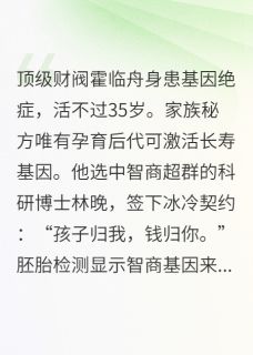 孕父：当总裁自愿怀双胞胎(霍临舟林晚安森)全文完整版阅读