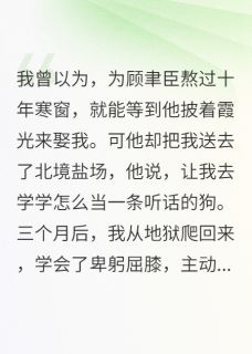 顾聿臣都督段峥都督大人红了眼小说完整版