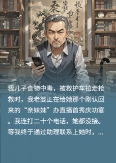 抖音儿子病危,妻子却在给假妹妹庆功by爱吃子豆在线阅读-暗夜阅读网