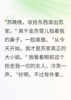真千金回来后我转身嫁给她前夫小说(完本)-霍景琛苏雪儿苏晚晚无错版阅读