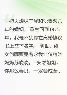 抖音完结军嫂八年换来假离婚我头也不回沈墨深苏晚晚何雨薇(全文在线阅读)