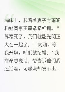 精选好书妻子出轨，我选择了她妹妹无删减版全文在线