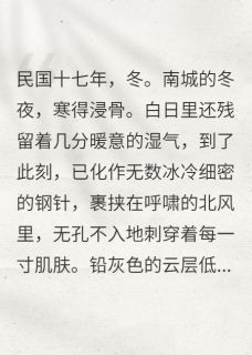 烽火海棠：少帅的笼中雀反杀记林书晚秦铮全本小说（烽火海棠：少帅的笼中雀反杀记）全章节小说目录阅读-暗夜阅读网
