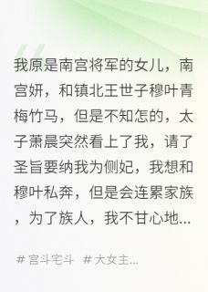 萧晨萧暮小说少年女将不要太子的爱只要复仇免费阅读