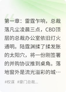 陆霆渊赵轩章节免费阅读
