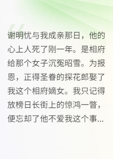 周叙白谢明忧宋微谢明忧与我成亲那日完结版小说全文免费阅读