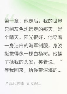 我守着他的微信，等绿色的点亮起沈远小蹊-悠悠余乐小说