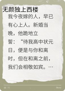 江砚柳如烟是哪部小说的主角 无颜独上西楼全文无弹窗