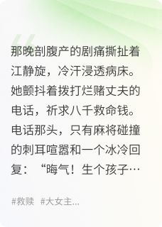 从弃妇到女王：他的命桌当脚垫小说(完结)-江静旋杨强江旋静章节阅读