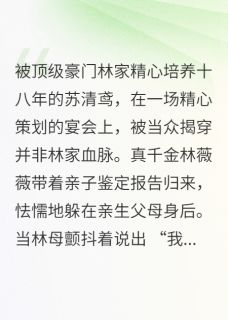 苏清鸢沈聿小说真假千金：琉璃碎后有星河免费阅读-暗夜阅读网