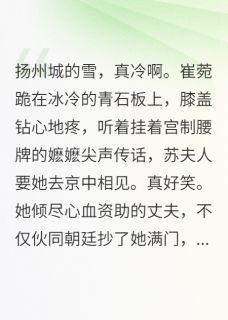 重生后我踹了首辅,嫁给登徒子完整版免费阅读,崔菀程昀苏萱小说大结局在哪看-暗夜阅读网