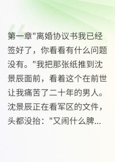 (抖音)拒绝伺候恶婆婆，我潇洒离婚沈景辰林雪小说免费全文阅读-暗夜阅读网