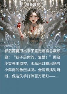 吊灯炸出百万钱，影后孕吐血晶疑苏蔓顾骁吊灯大结局在线阅读