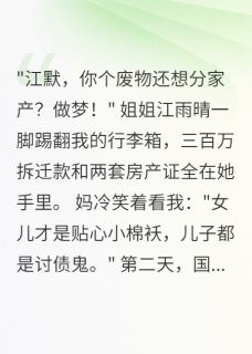 (抖音小说)雨晴江默赵明轩小说全文阅读免费