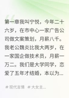 宁悦魏炎王玉华小说无广告阅读